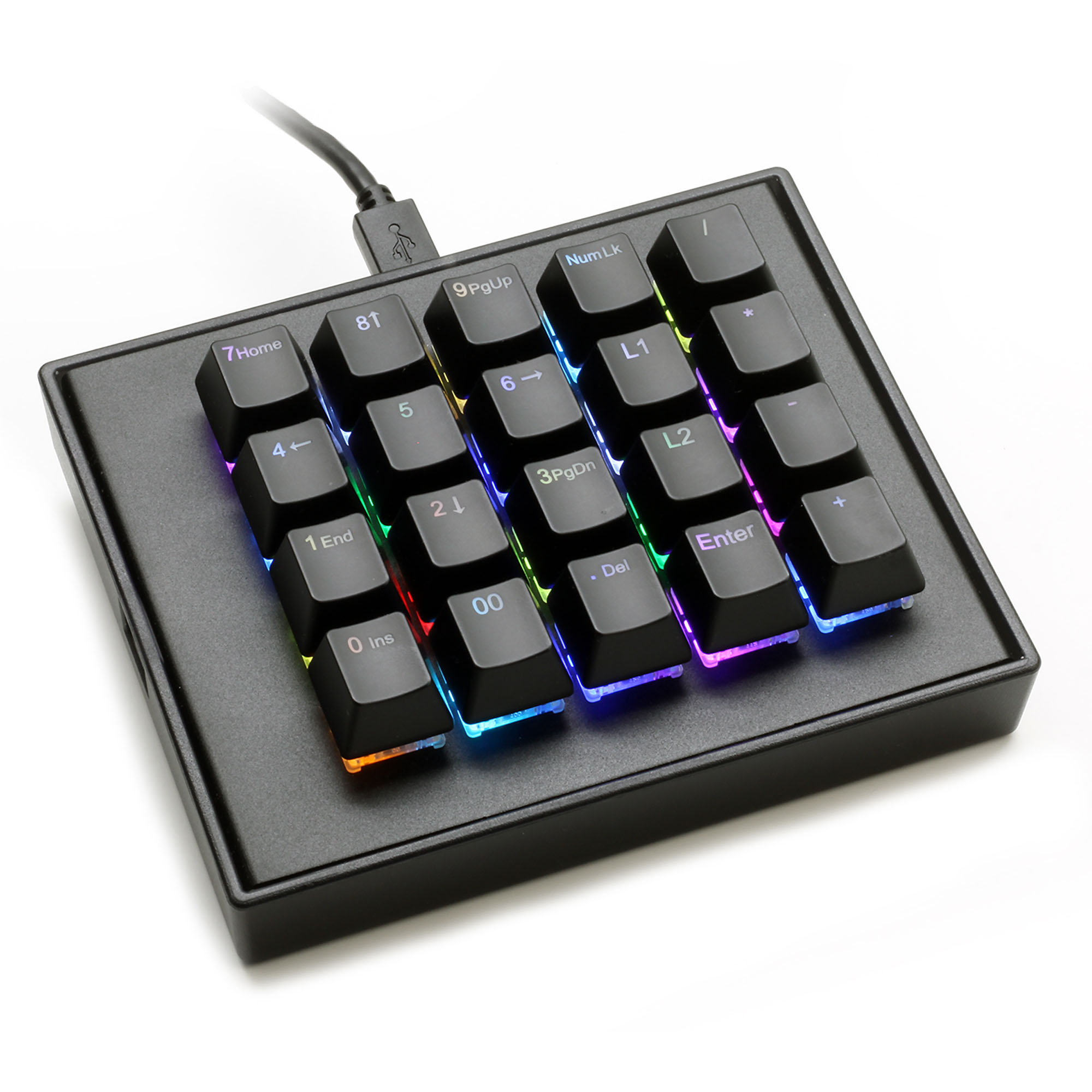 MAX FALCON-20 RGB Custom Programmable Mini Macropad Mechanical Keyboard