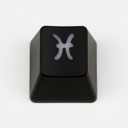 Max Keyboard Custom R4 Zodiac Horoscope "Pisces" Sign Backlight Cherry MX Keycap