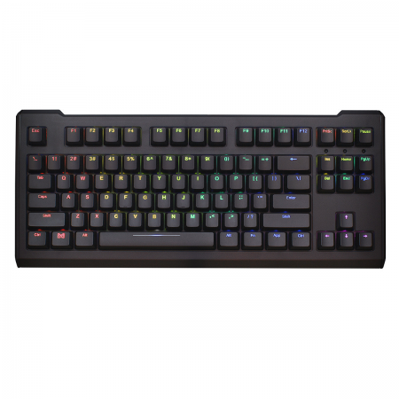 AN EXAMPLE: Max Keyboard Blackbird Full Custom Rainbow Color Backlit Mechanical Keyboard