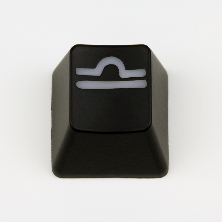 Max Keyboard Custom R4 Zodiac Horoscope "Libra" Sign Backlight Cherry MX Keycap