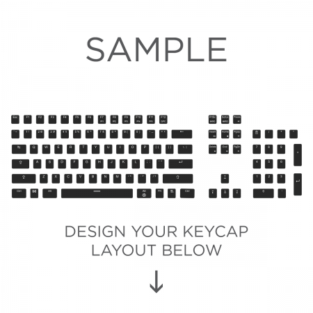 Max Keyboard ANSI Layout Custom Backlight Keycap Set