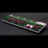 AN EXAMPLE: Max Keyboard Universal Cherry MX Translucent Clear Black Full Blank Keycap Set