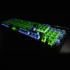 Max Keyboard Universal Cherry MX Translucent Clear Black Keycap Set