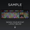 AN EXAMPLE: Max Keyboard ANSI Layout Custom Backlight Keycap Set
