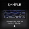 AN EXAMPLE: Max Keyboard ISO Layout Custom Backlight Keycap Set