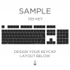 Max Keyboard ISO Layout Custom Backlight Keycap Set (SIDE PRINT)