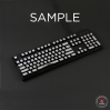 AN EXAMPLE: MAX Keyboard ANSI Custom White Translucent Top Backlight Keycap Set